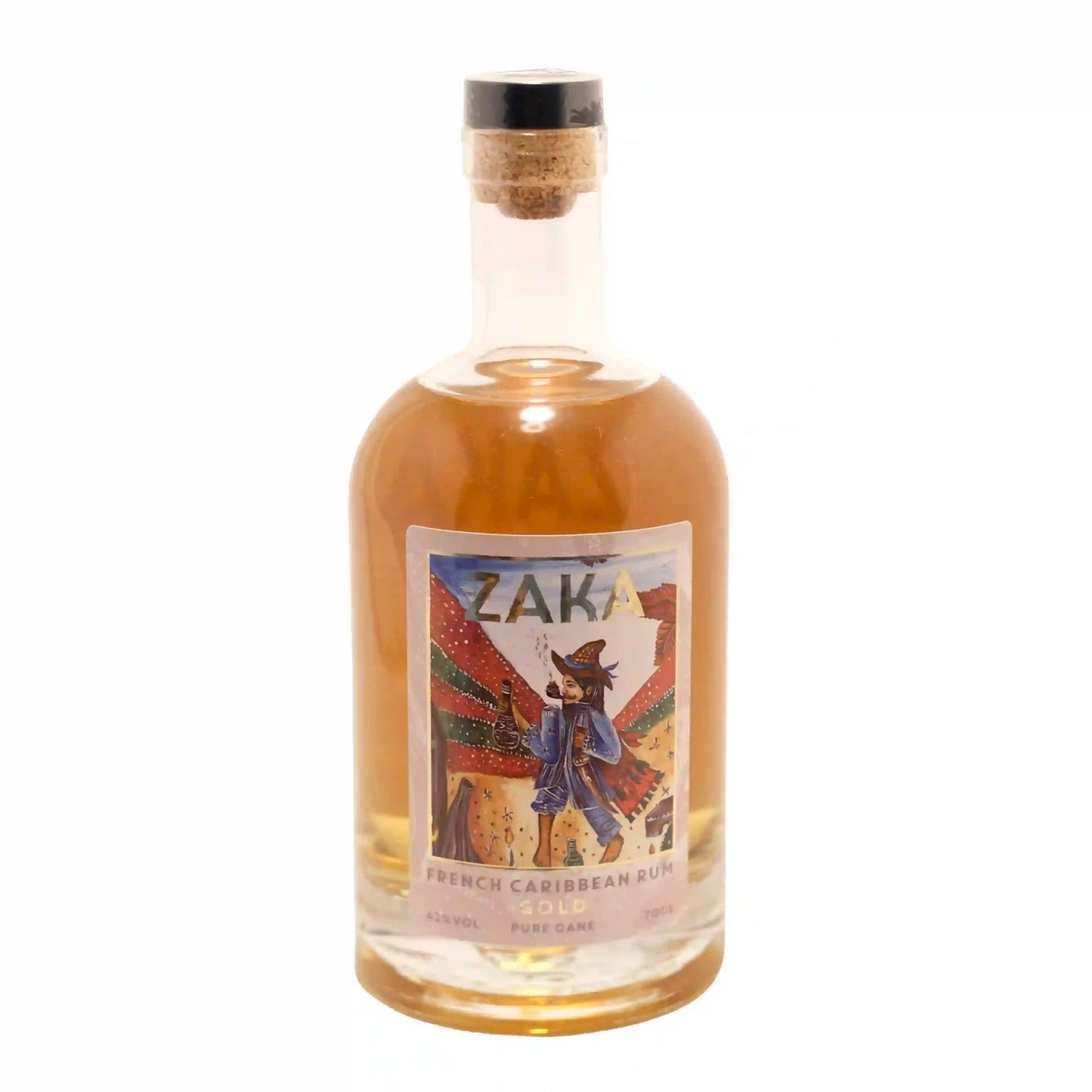Zaka French Caribbean Rum Gold, Martinique