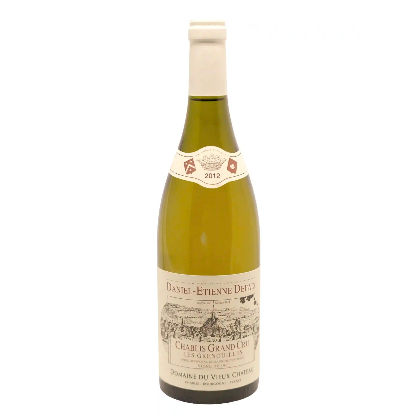 Daniel-Etienne Defaix Chablis Grand Cru Les Grenouilles 2012 - Chablis, France