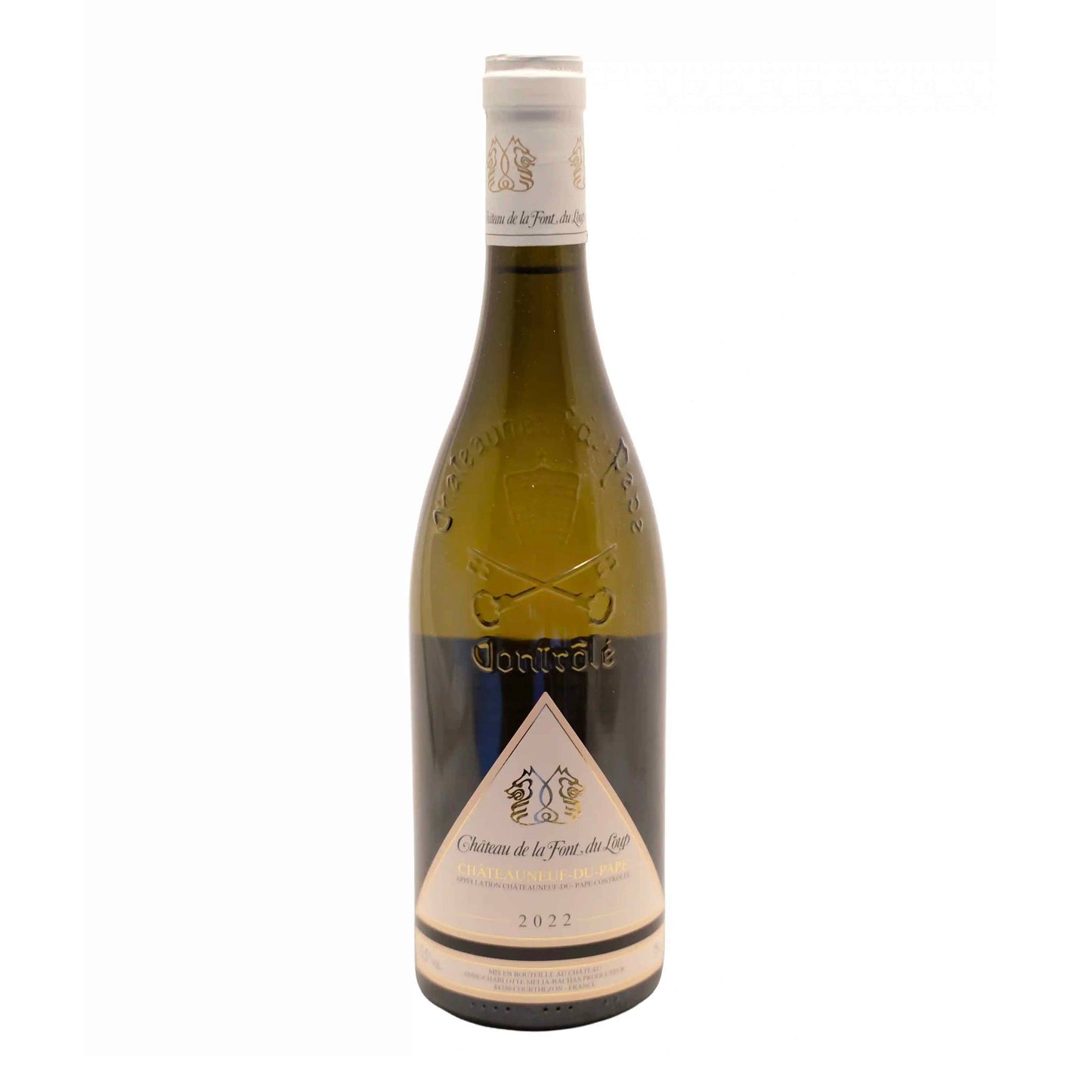 Château de la Font du Loup Châteauneuf-du-Pape Blanc 2022 - Rhône, France