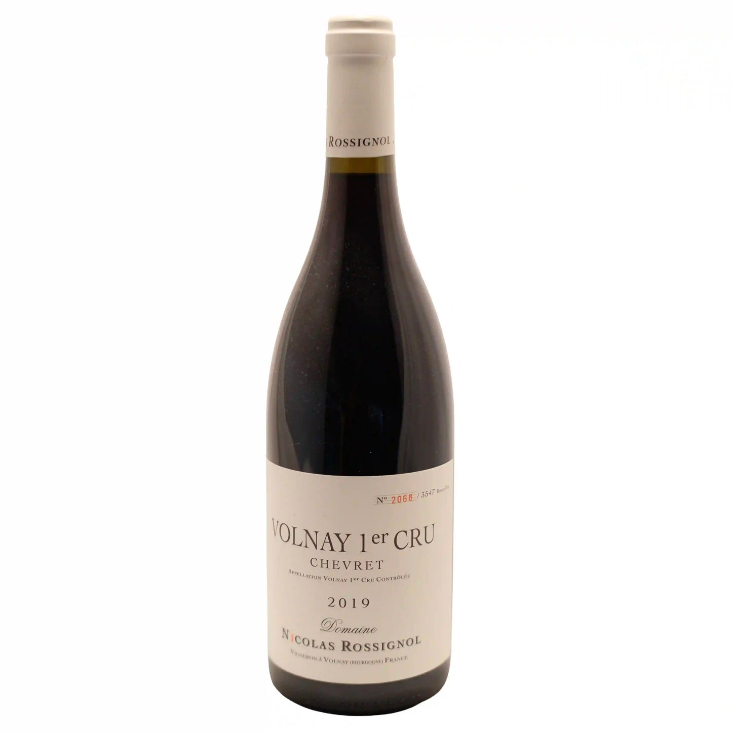 Nicolas Rossignol Volnay 1er Cru Chevret 2019 - Burgundy, France