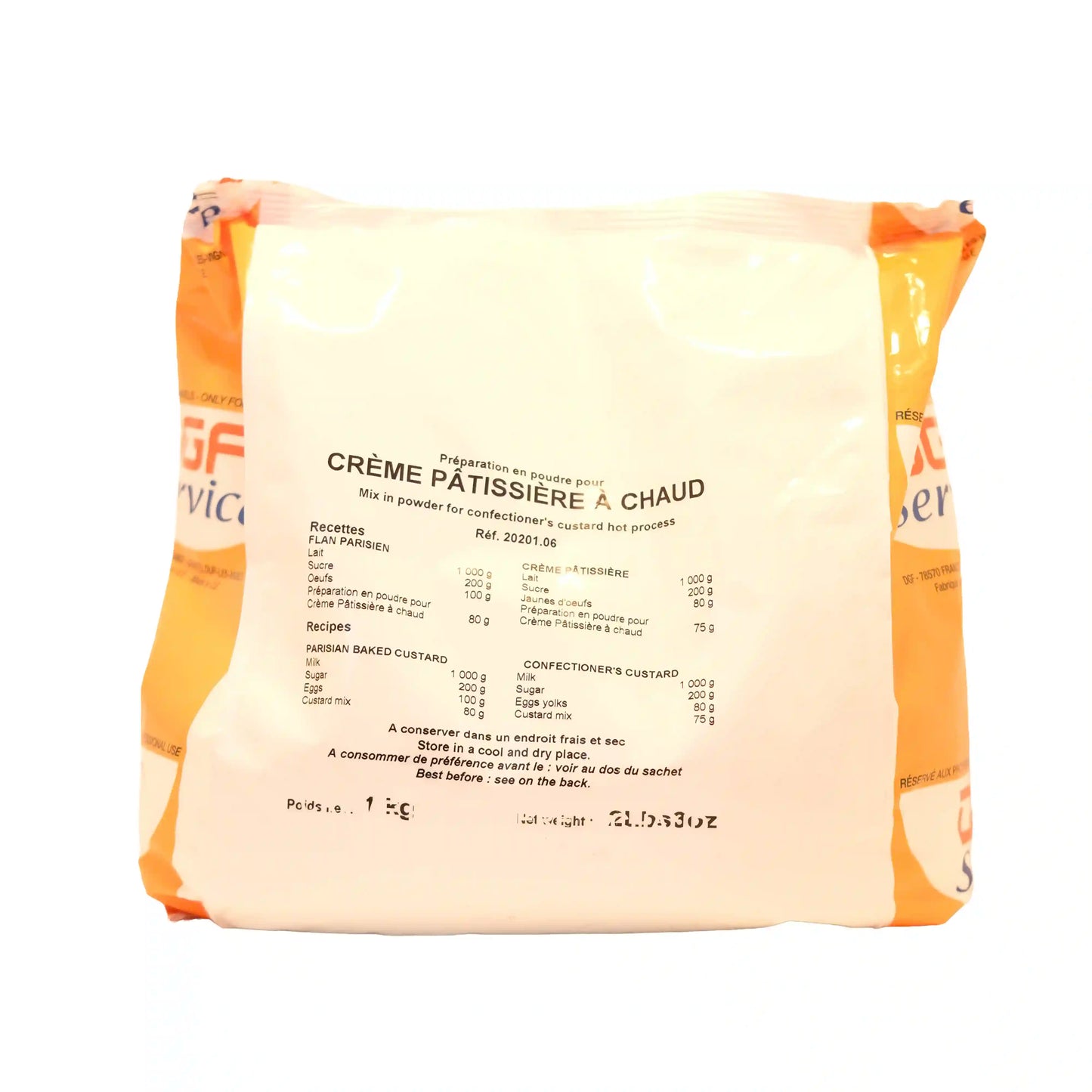 Service Pastry Cream Mix, 1kg