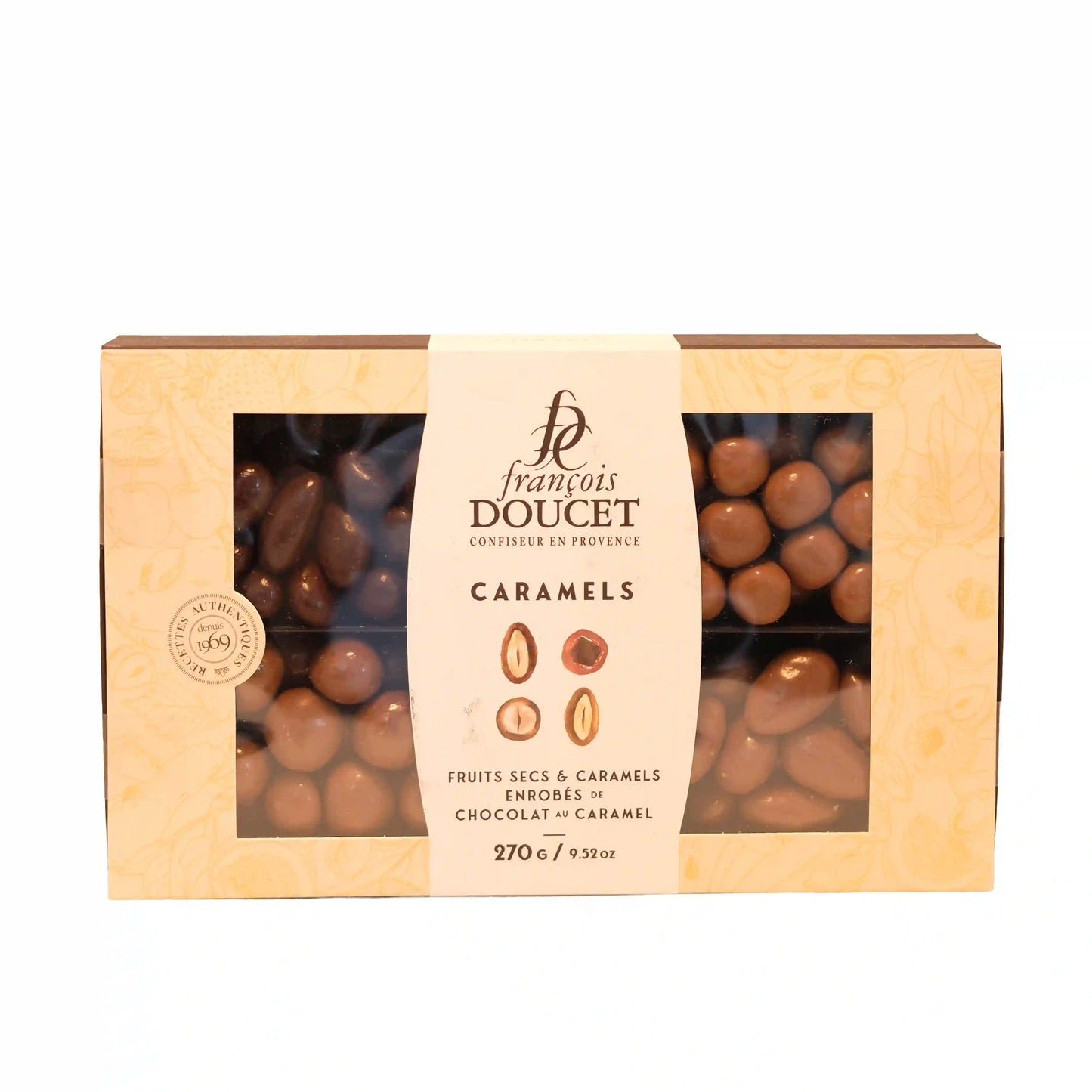 François Doucet Caramels Gift Box, 270g