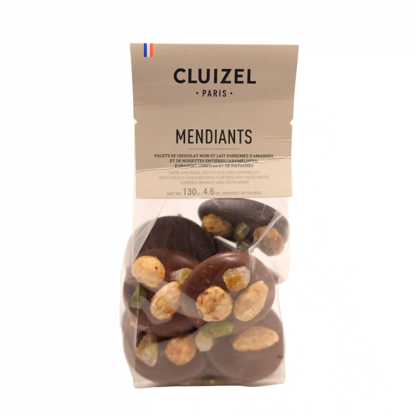 Mendiants Dark & Milk Chocolate, 130g