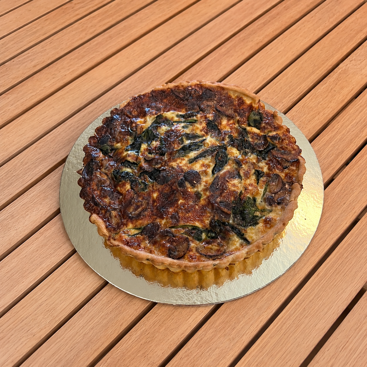 Vegetarian quiche (Large)