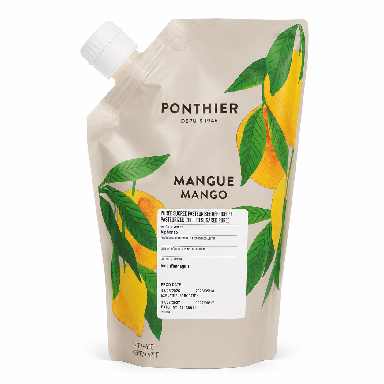 Mango puree, 1kg