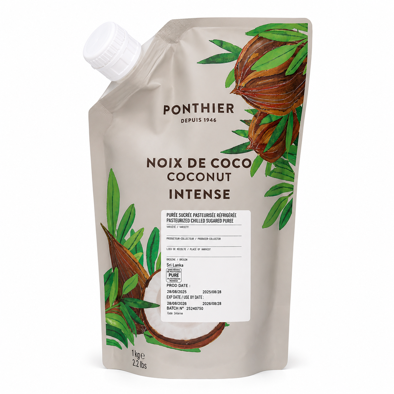 Coconut Intense Puree, 1kg