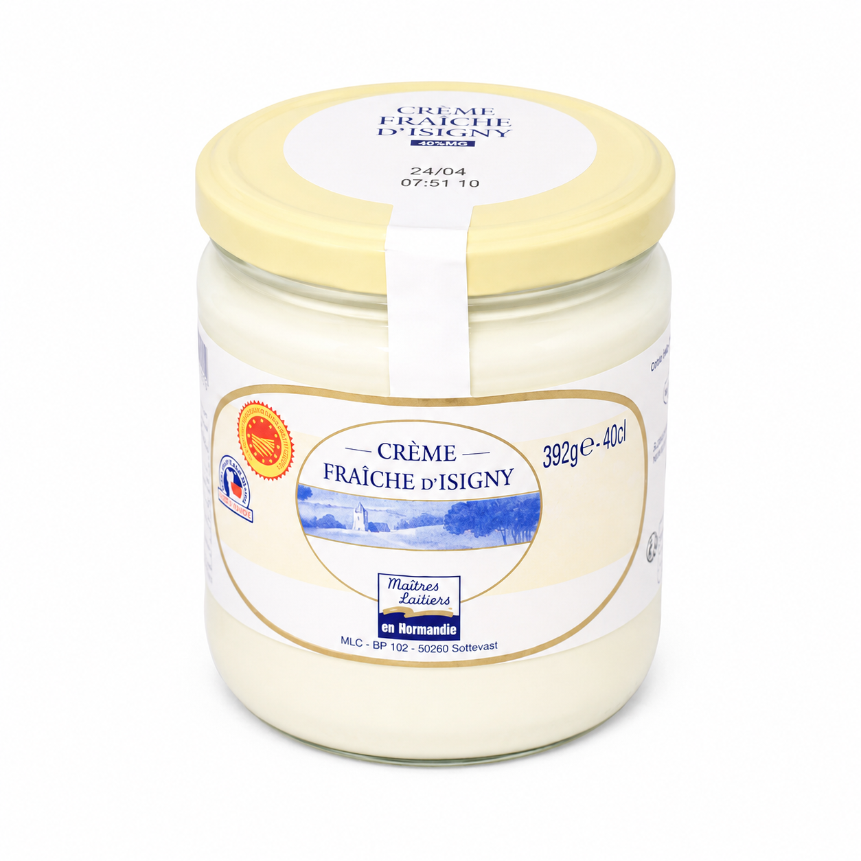 Crème Fraîche d'Isigny AOP, 392g
