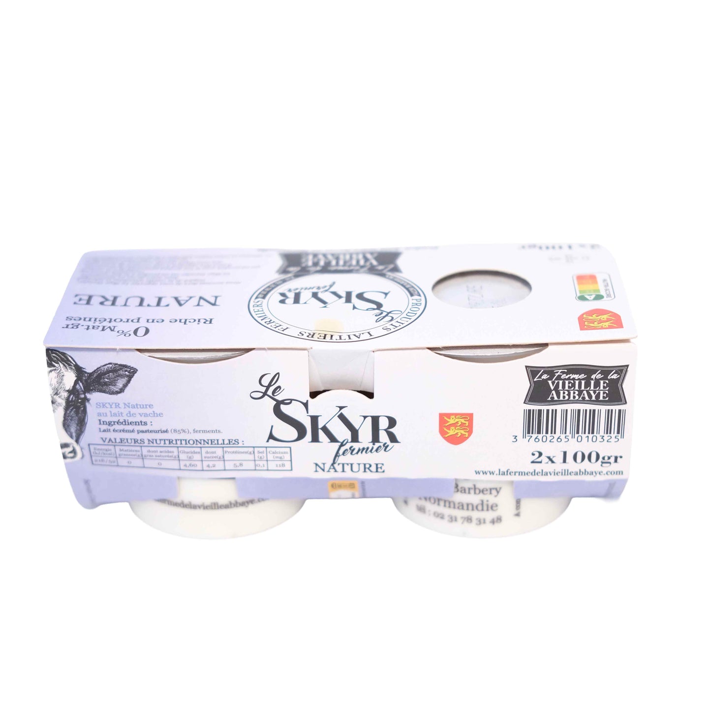 Skyr Fermier Nature, 2x100g
