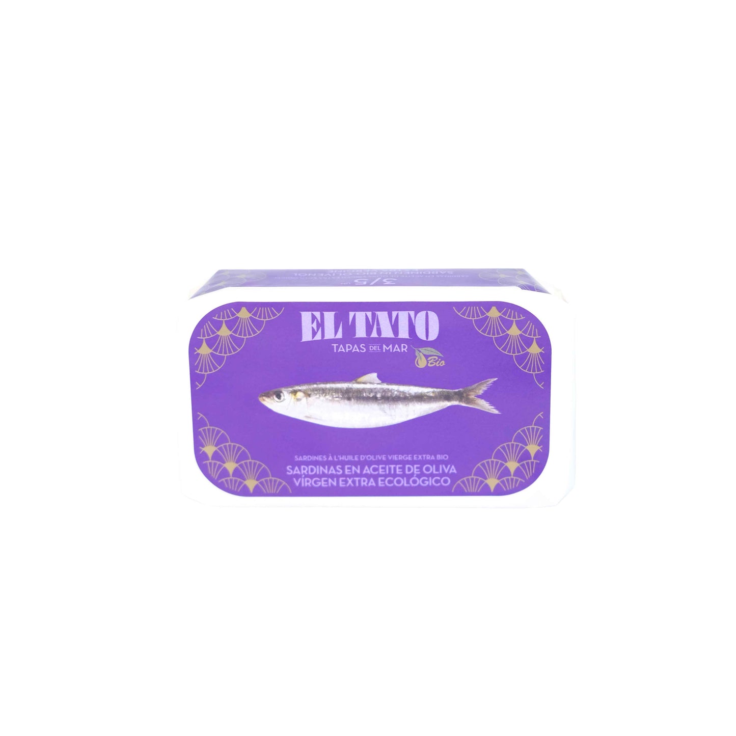 El Tato Sardines in Organic Extra Virgin Olive Oil