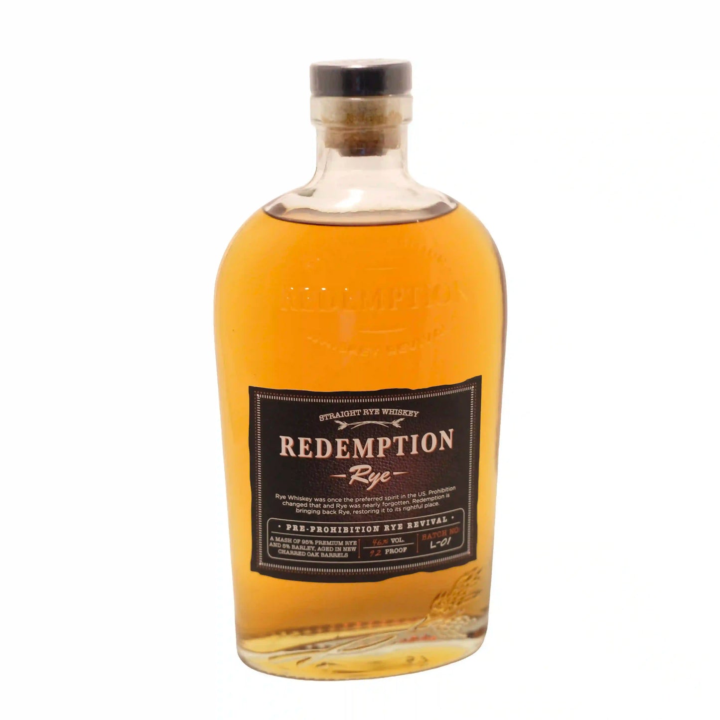 Redemption Straight Rye Whiskey