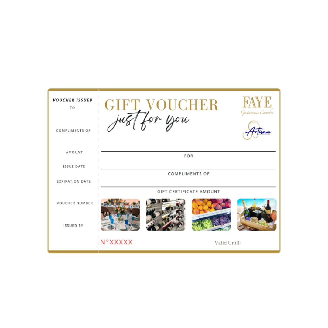 Gift Voucher Faye & Artisan