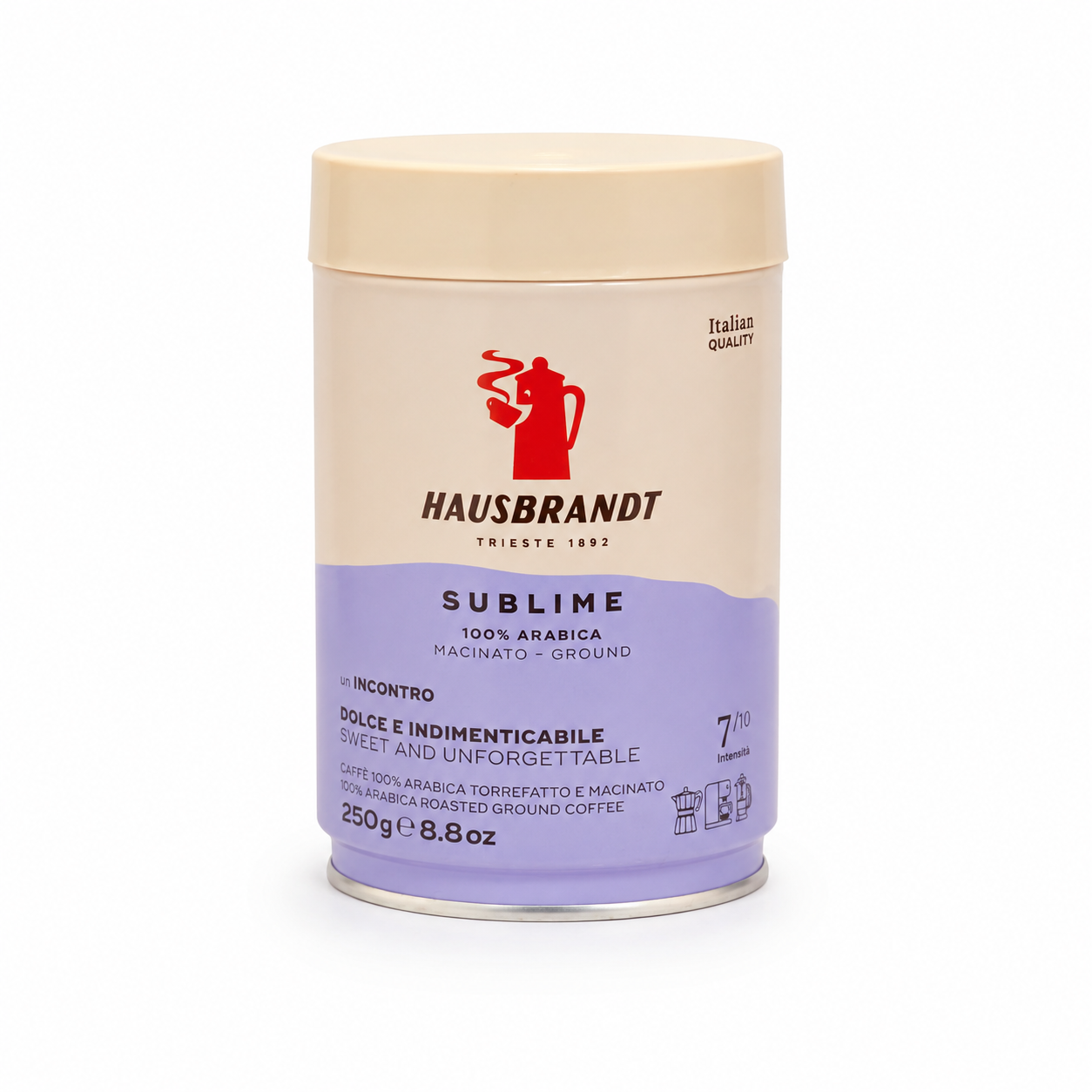 Hausbrandt Sublime 100% Arabica Ground Coffee 250g