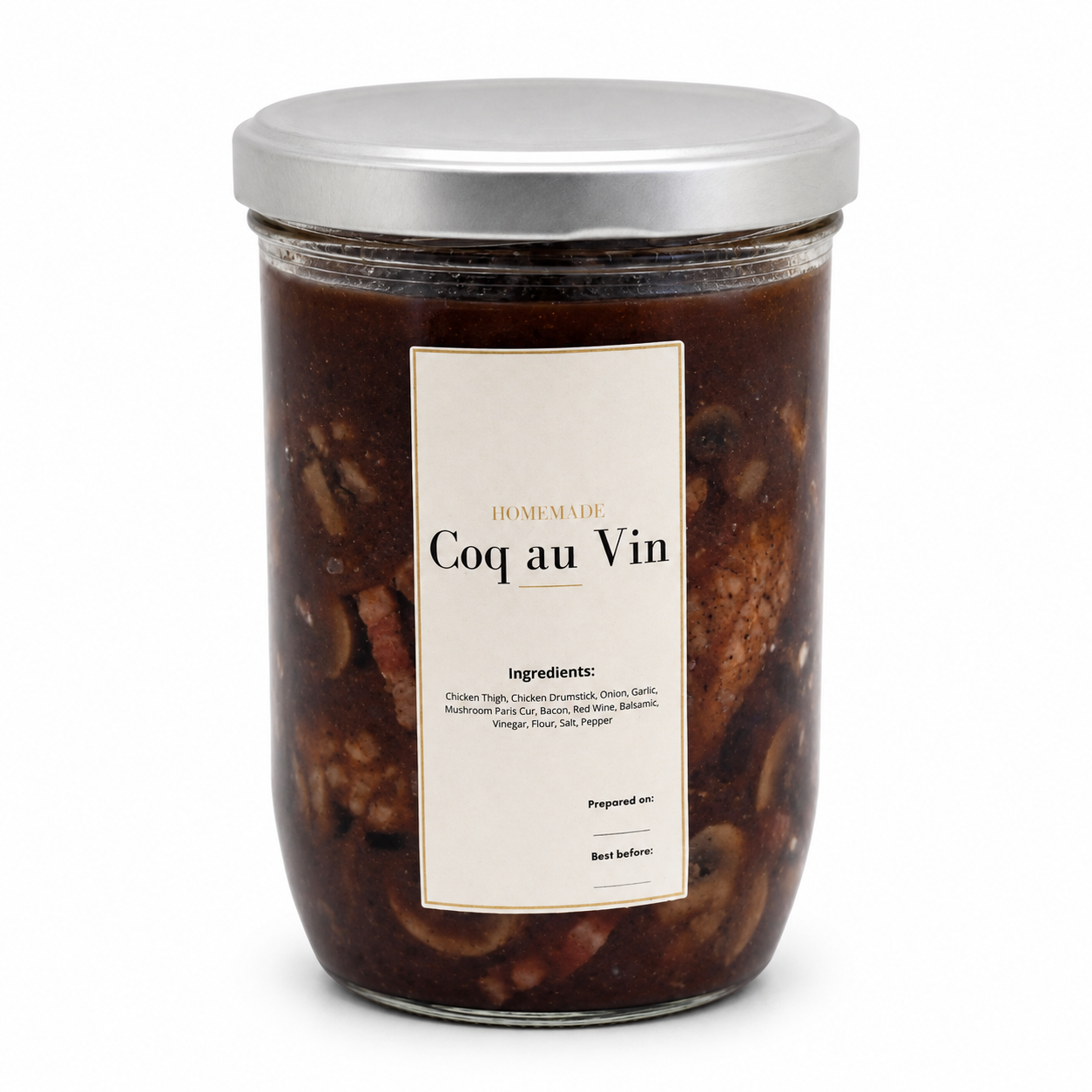 Homemade Coq au Vin