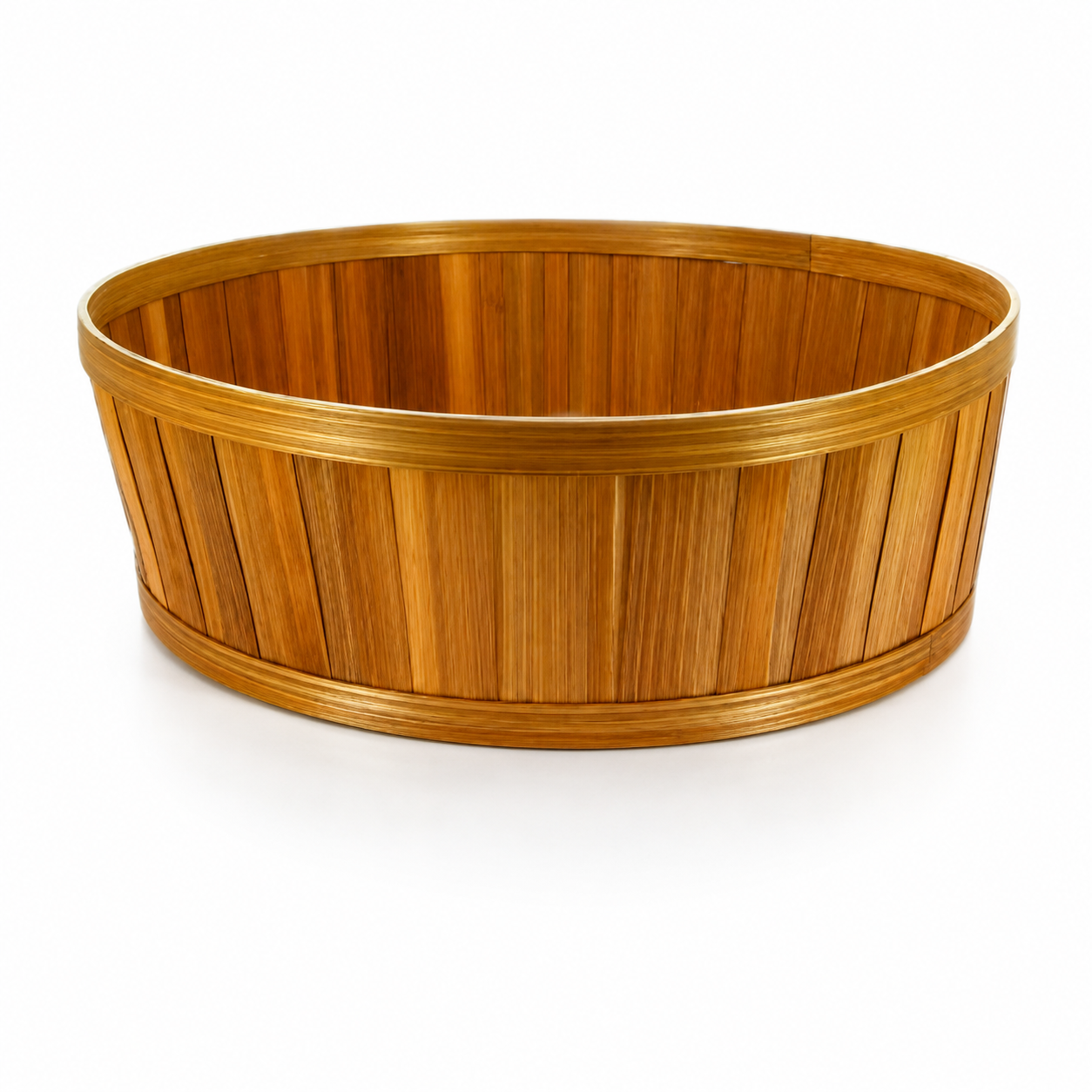 Round Bamboo Basket