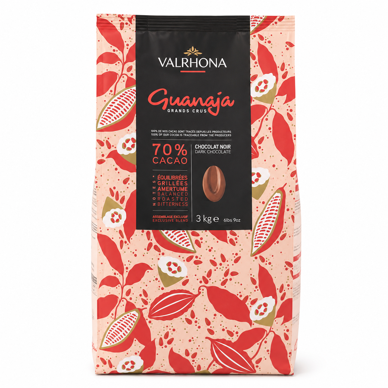 Valrhona Guanaja - Dark Chocolate 70%, 3kg