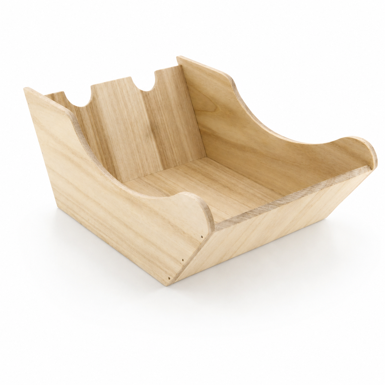 Wooden Sleigh Basket