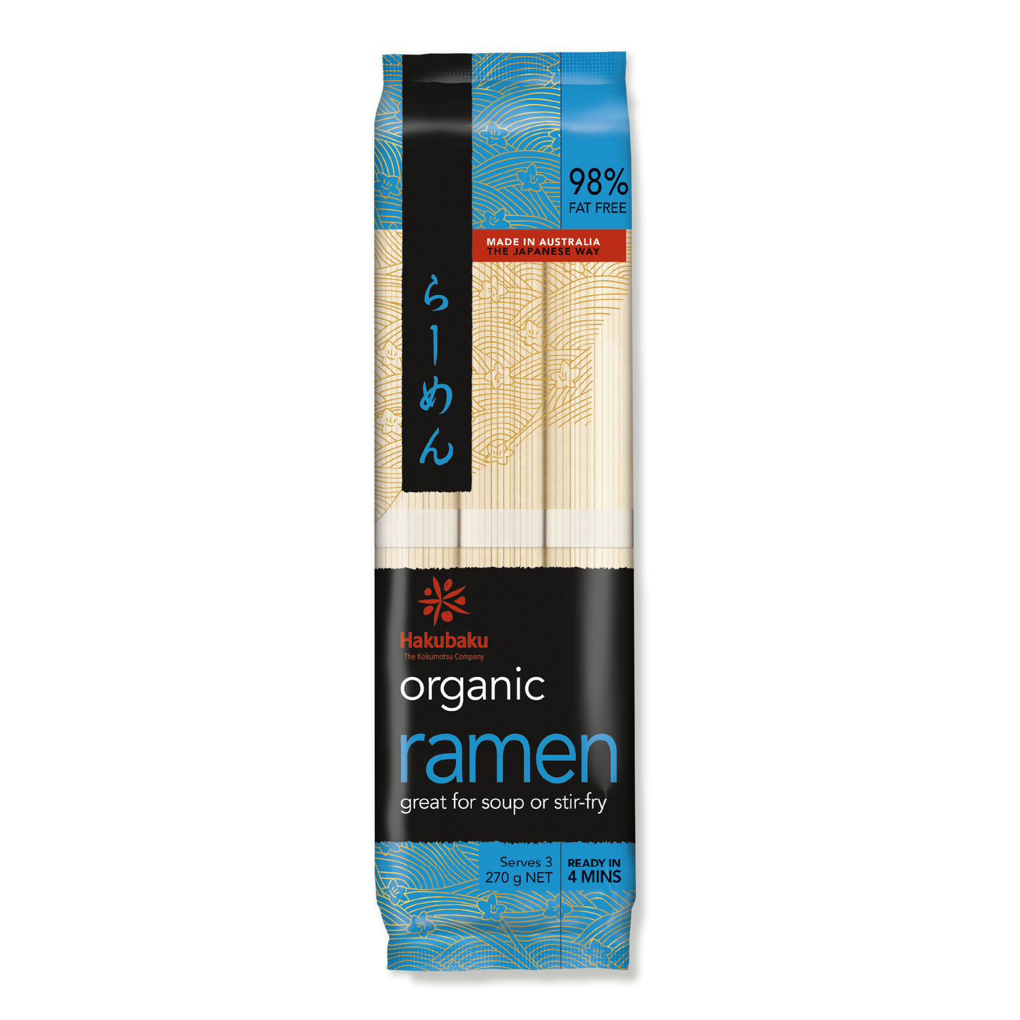 Noodles Ramen Hakubaku Organic