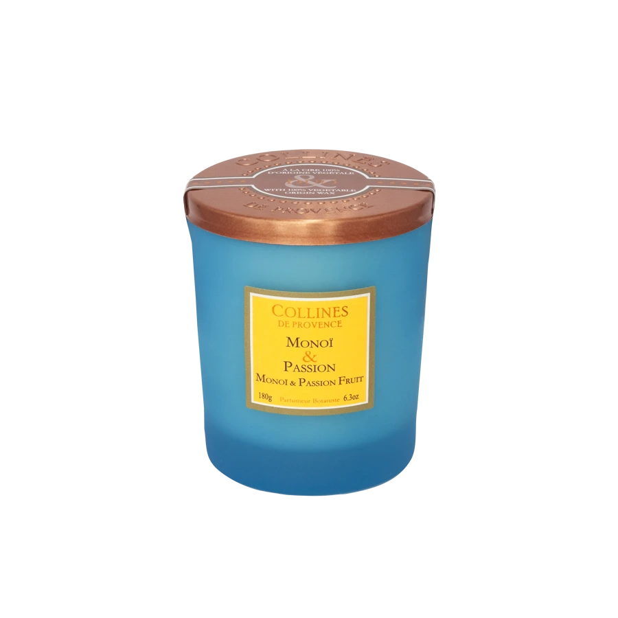 Monoï & Passion Fruit Scented Candle