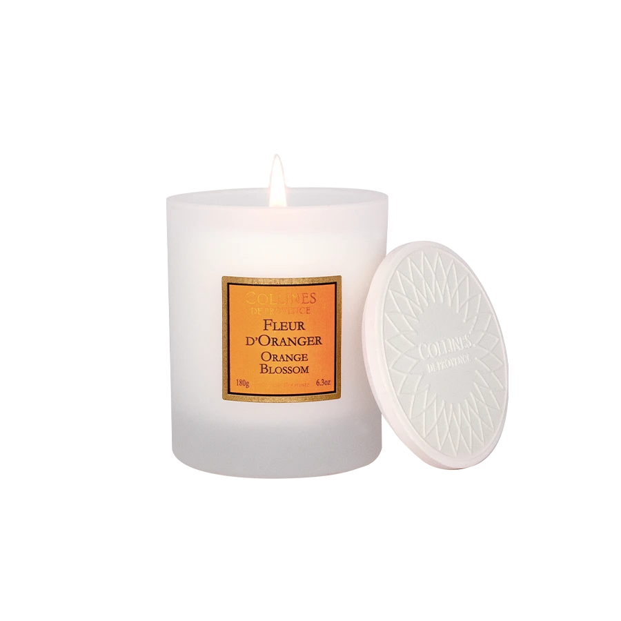 Orange Blossom Scented Candle