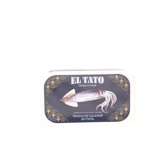 El Tato Squid Pieces in Ink 115g