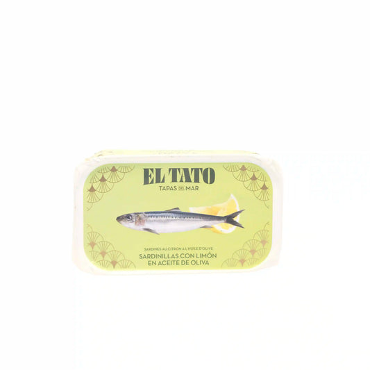 El Tato Sardines with Lemon in Olive Oil 115g
