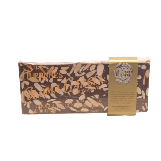 Chocolate & Almond Turrón, 200g