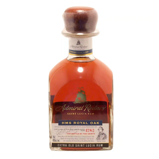 Admiral Rodney HMS Royal Oak Extra Old Saint Lucia Rum