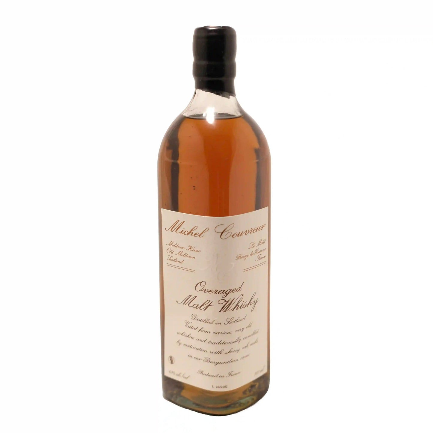 Michel Couvreur Overaged Malt Whisky, France/Scotland