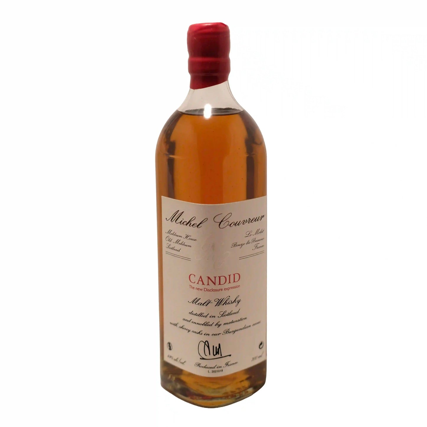 Michel Couvreur Candid Malt Whisky, France/Scotland
