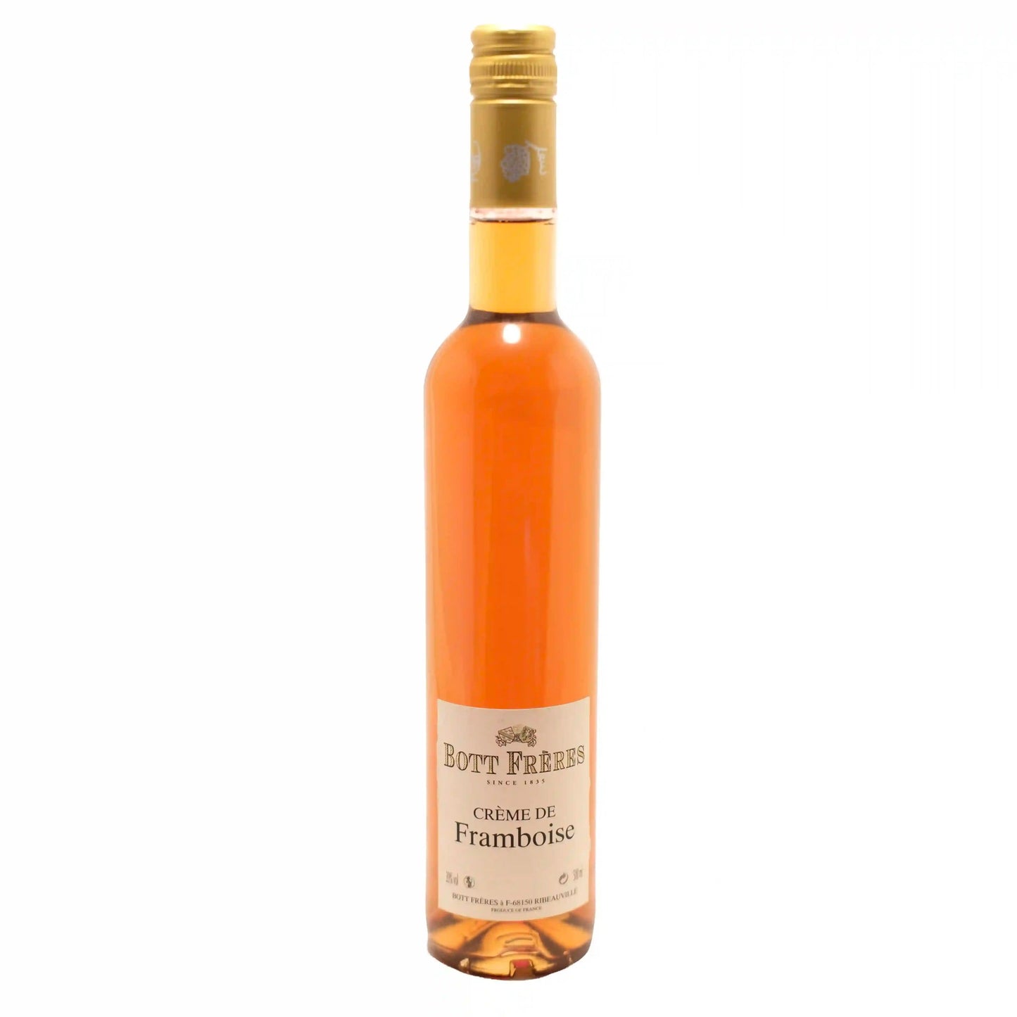 Bott Frères Crème de Framboise Raspberry Liqueur, France