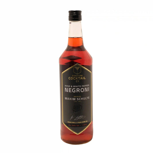 Signature Cocktail Co. Rose & White Pepper Negroni