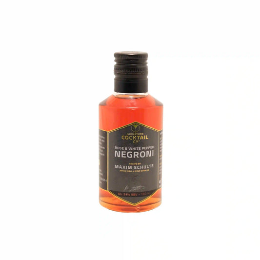 Signature Cocktail Co. Rose & White Pepper Negroni 100ml
