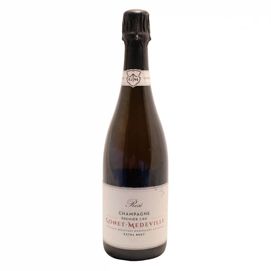 Gonet Medeville Rosé 1er Cru Extra Brut NV - Champagne, France