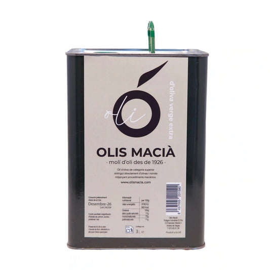 Extra Virgin Olive Oil, Olis Macià 3L