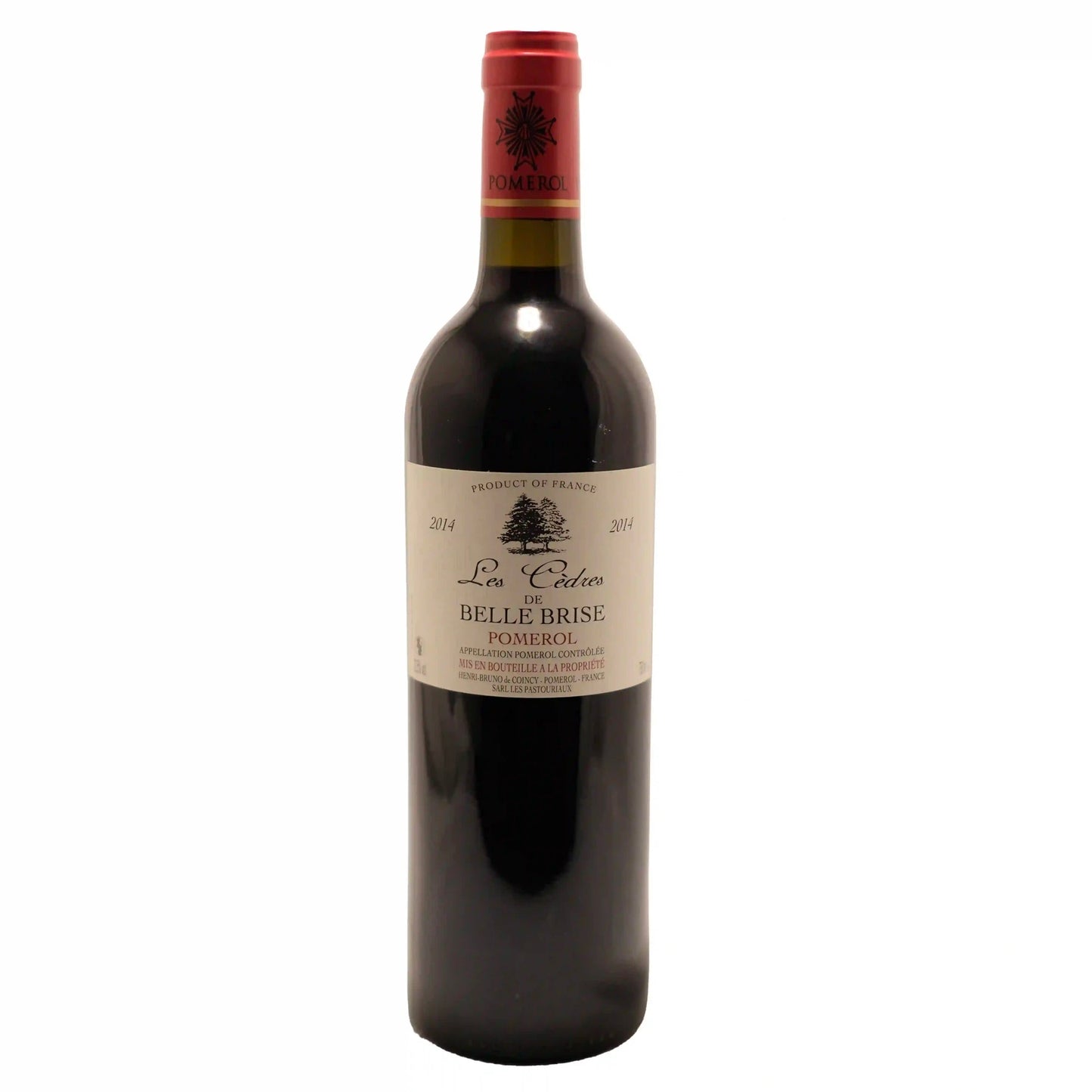 Les Cèdres de Belle Brise 2014 - Pomerol, France