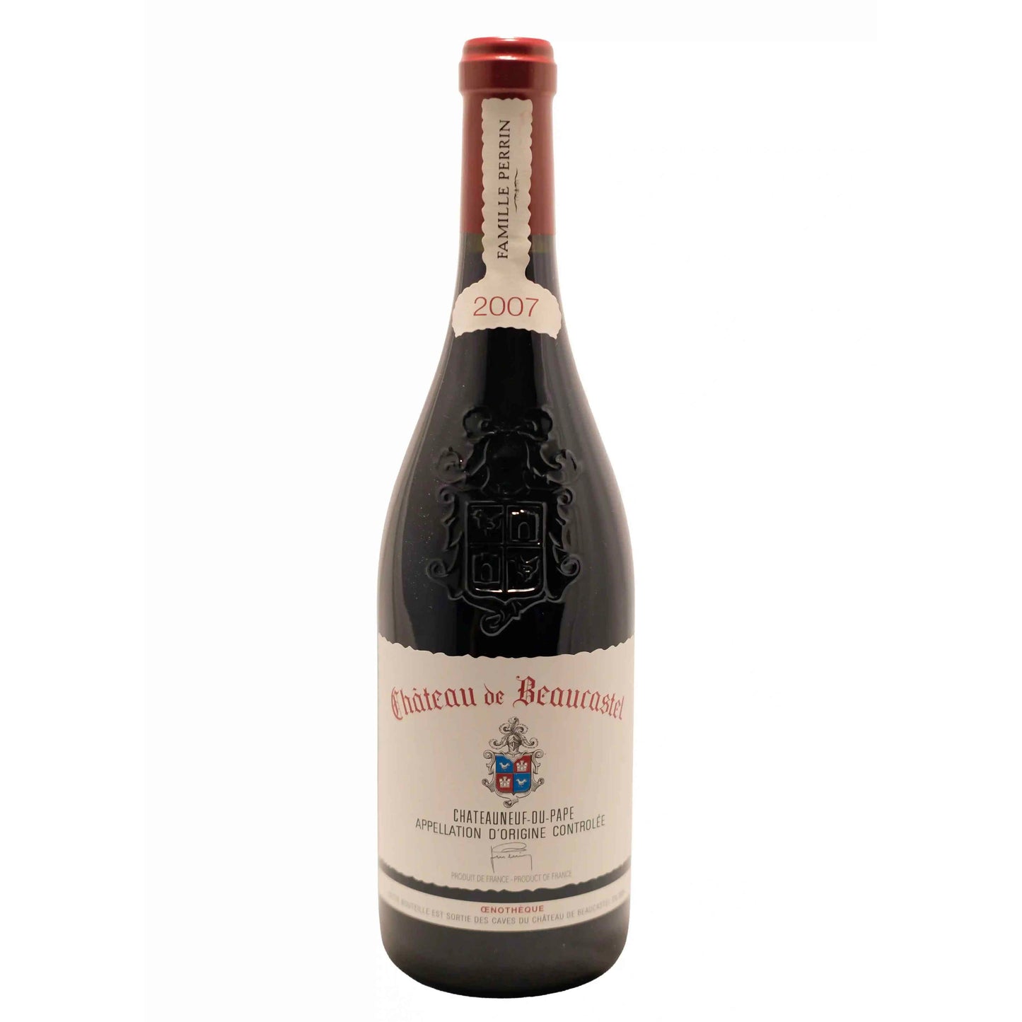 Château de Beaucastel Châteauneuf-du-Pape Œnothèque 2007 - Rhône, France
