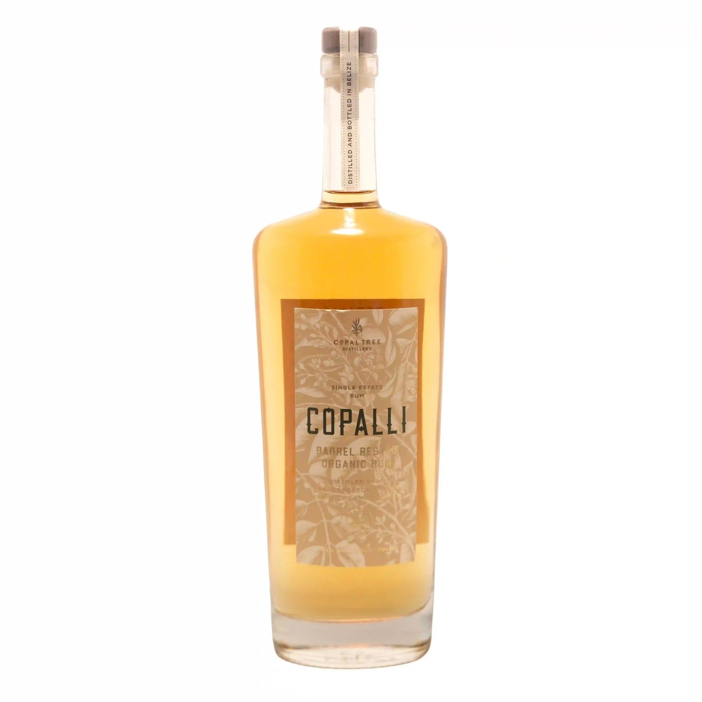 Copalli Barrel Rested Organic Rum, Belize