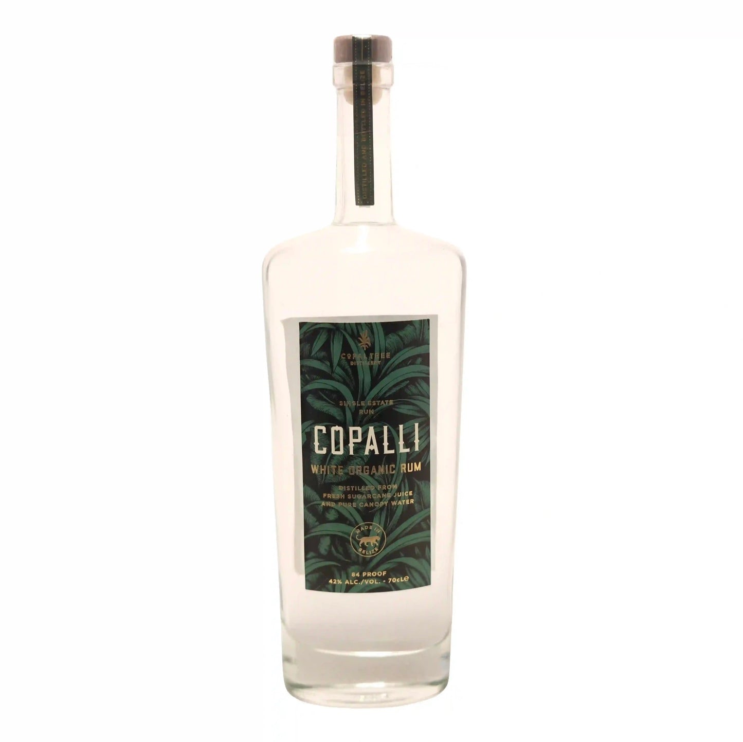 Copalli White Organic Rum, Belize