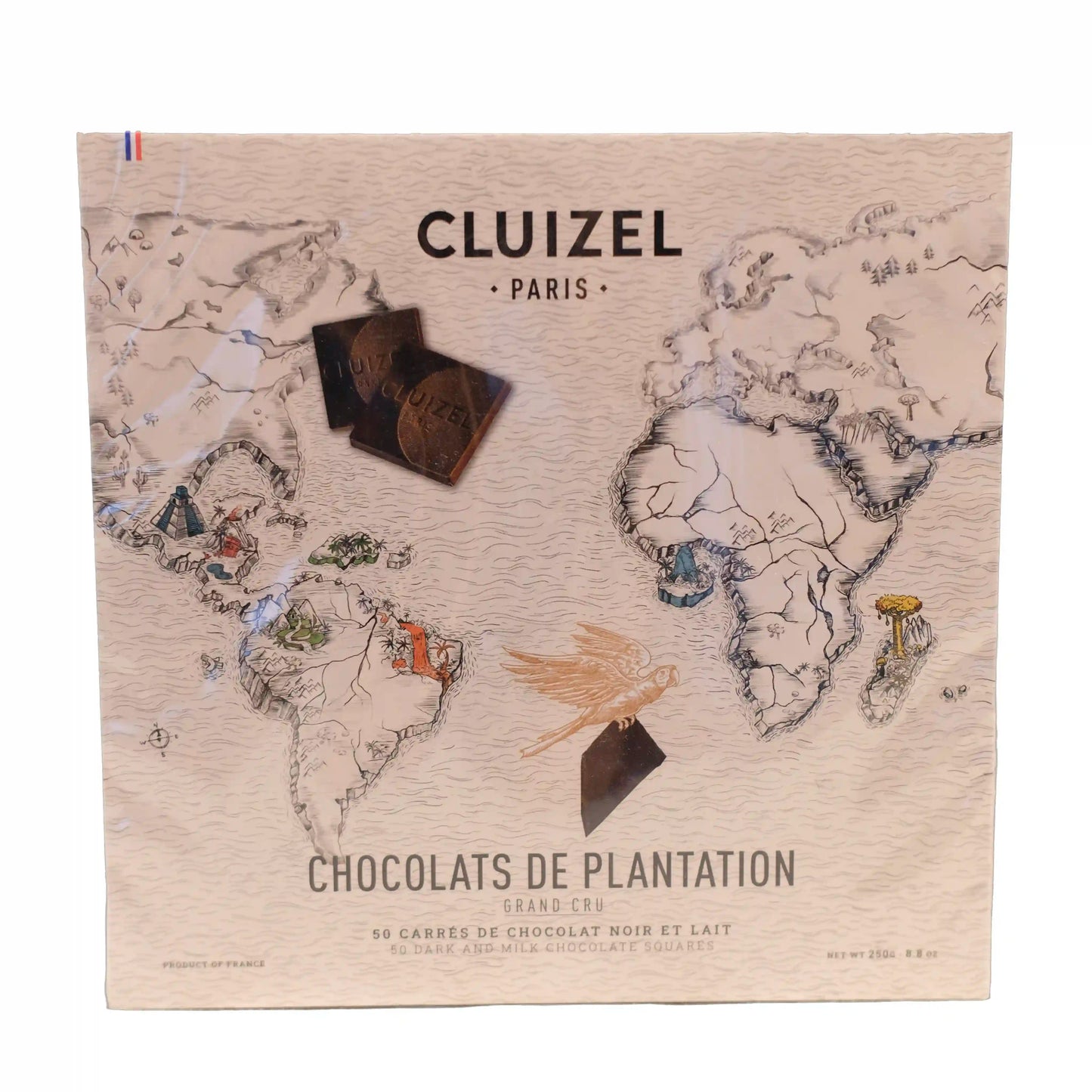 Cluizel Chocolats de Plantation Grand Cru N°50, 250g