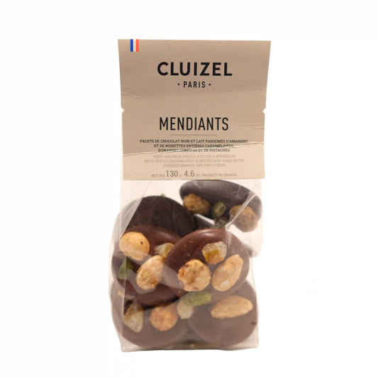 Mendiants Dark & Milk Chocolate, 130g