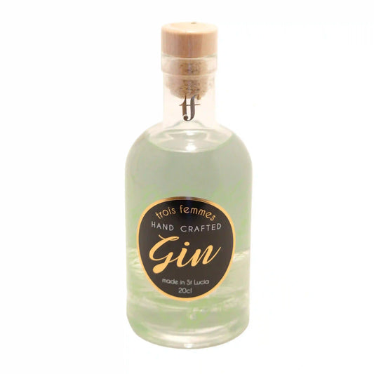 Trois Femmes Hand Crafted Lemongrass Gin, St Lucia