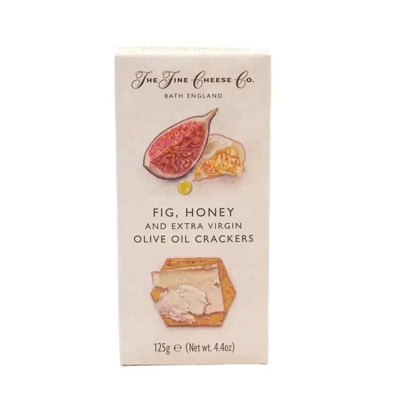 Fig, Honey & Extra Virgin Olive Oil Crackers, 125g