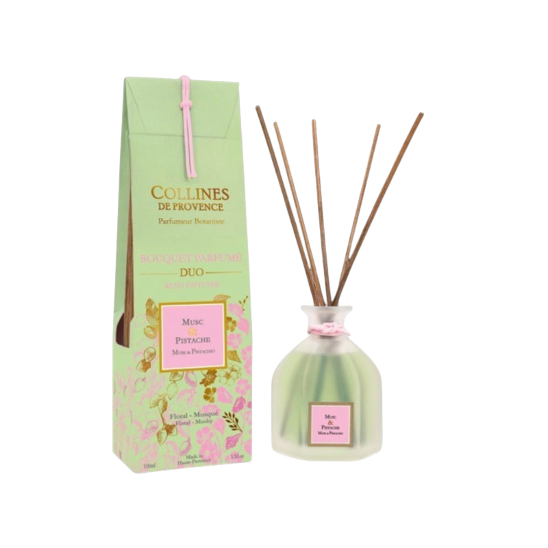 Reed diffuser Musc & Pistache 100ml