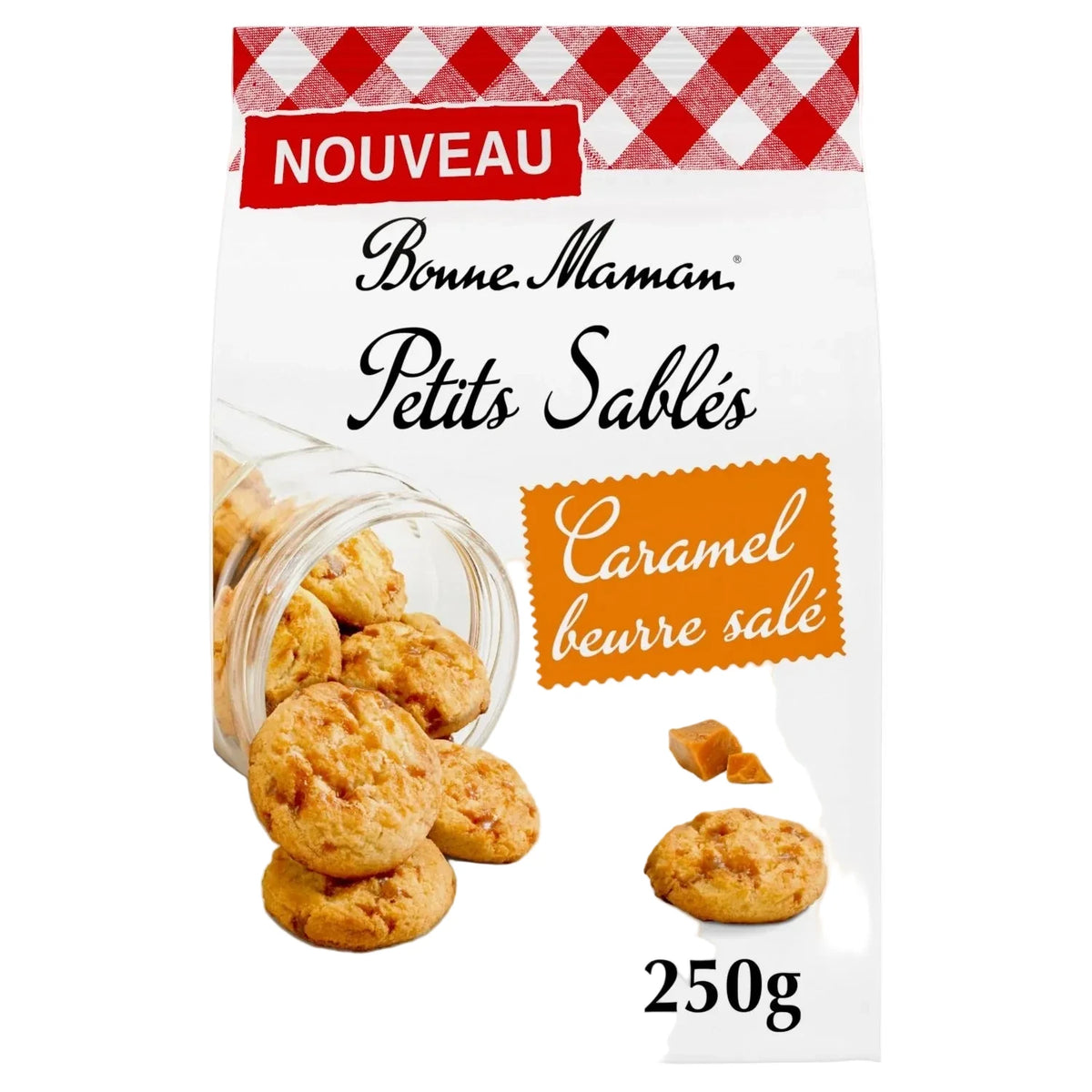 Salted Caramel Cookies, Bonne Maman 250g