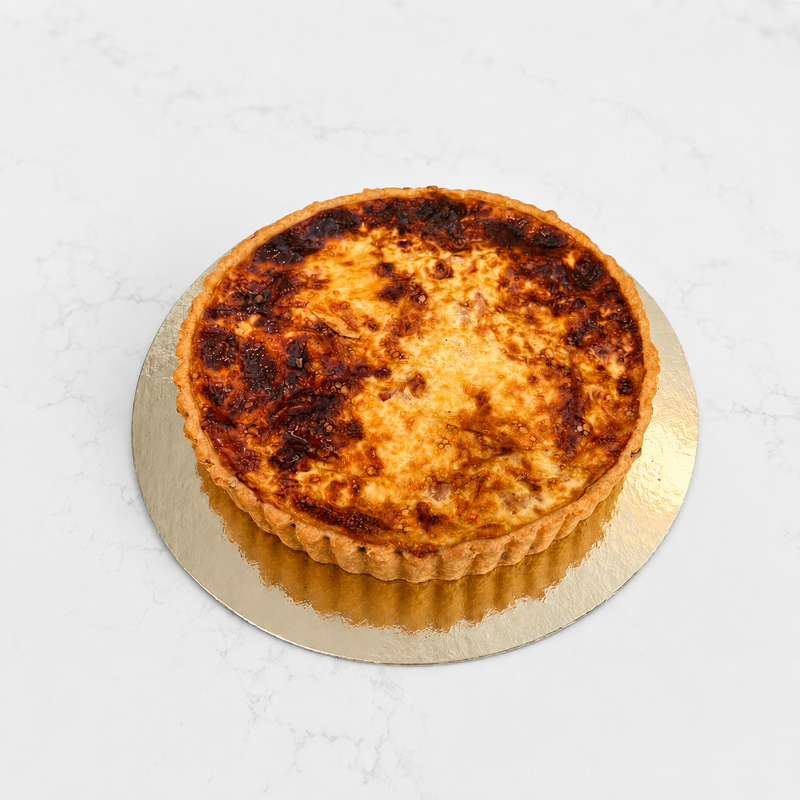 Cheese & Bacon Quiche (Large)