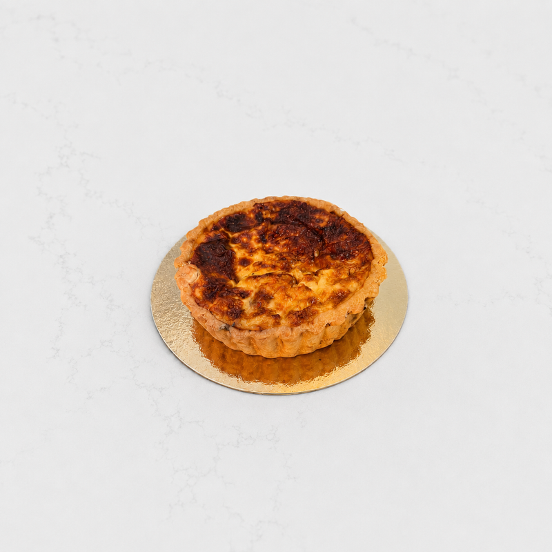 Cheese & Bacon Quiche (Individual)