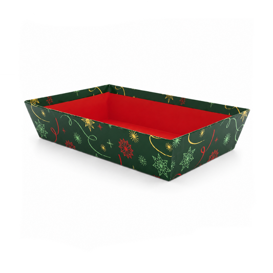 Christmas Green Basket Small