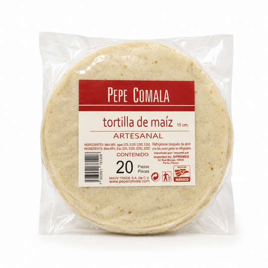 Corn Tortillas, 15cm x20