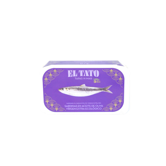 El Tato Sardines in Organic Extra Virgin Olive Oil