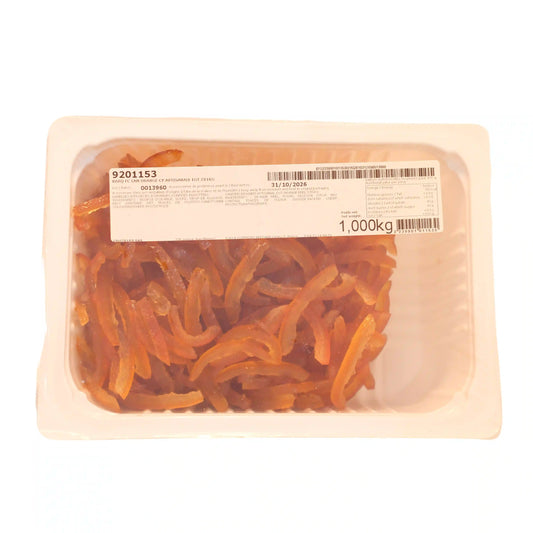 Candied Orange Peel Strips, 1kg
